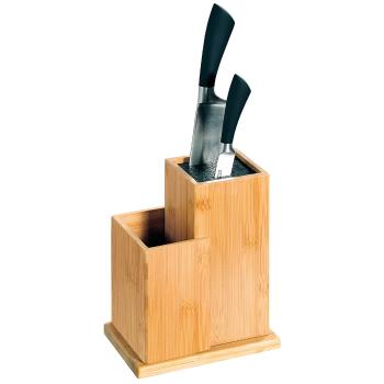 Kesper 58025 Blok na nože so zásobníkom, 24 x 18,5 x 12,7 cm