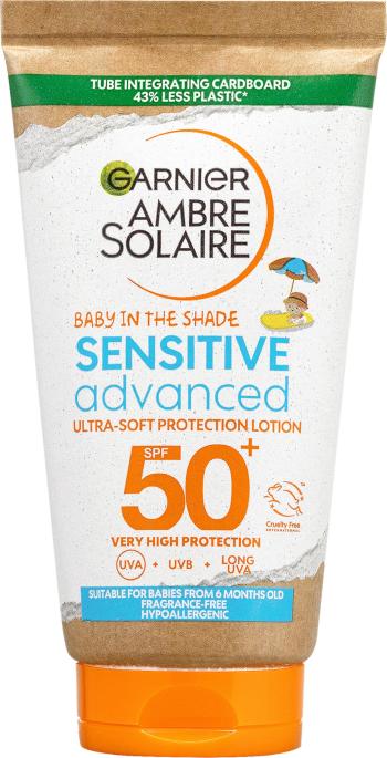 GARNIER Ambre Solaire Sensitive Advanced Opaľovacie mlieko s veľmi vysokou ochranou pre deti OF 50+ 50 ml