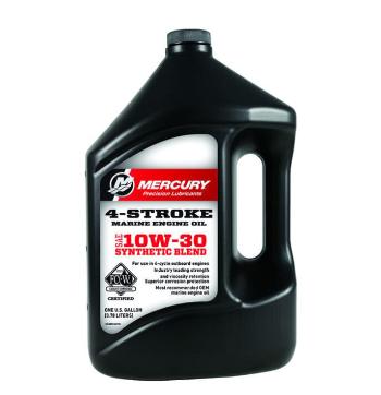 Mercury FourStroke Outboard Engine Oil Synthetic Blend 10W30 4 L Lodný motorový olej 4 takt