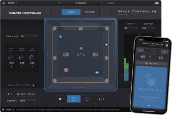 Sound Particles Space Controller Standard (Digitálny produkt)