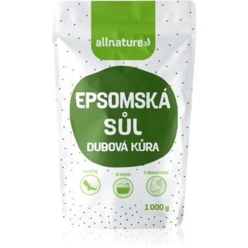 Allnature Epsomská soľ Dubová kôra soľ do kúpeľa 1000 g