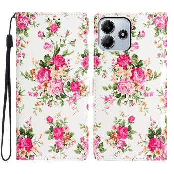 ART Peňaženkový kryt pre Xiaomi Redmi Note 14 5G PEONIES