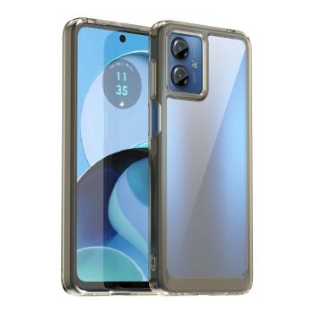 CRYSTAL Ochranný kryt pre Motorola Moto G14 šedý