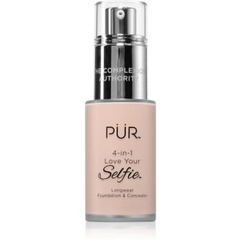 PÜR Cosmetics 4-in-1 Love Your Selfie make-up a korektor 2 v 1 odtieň LN2 30 ml