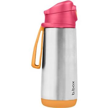 B.Box Termoska na pitie šport 500 ml ružová/oranžová (9353965000235)