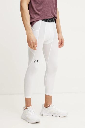 Tréningové legíny Under Armour HG Armour čierna farba, s potlačou, 1361588