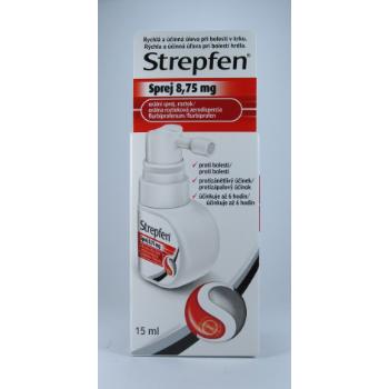 Strepfen Sprej 8,75mg orálna roztoková aerodisperzia aer.ors.1 x 15 ml