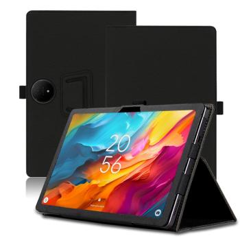 LEATHER Zaklápacie puzdro pre TCL NxtPaper 14 čierne