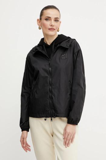 Bunda Armani Exchange čierna farba, prechodná, XW000955 AF12285