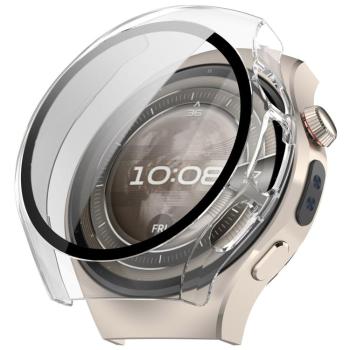 PC FULL COVER Plastový kryt so sklom pre Huawei Watch 5 42mm priehľadný