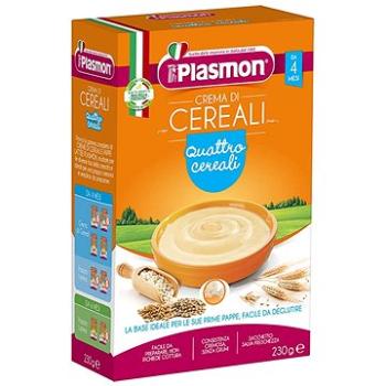 PLASMON kaša zo štyroch druhov obilnín 230 g, 4 mes.+ (8001040416006)