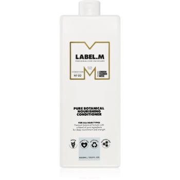 label.m Pure Botanical Nourishing Conditioner hydratačný a vyživujúci kondicionér pre všetky typy vlasov 1000 ml