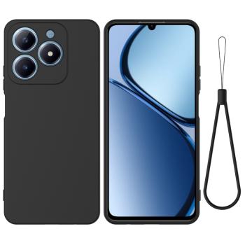 RUBBER Ochranný obal pre Realme C63 čierny