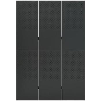 Shumee - 3-dielny antracitový, 120 × 180 cm, oceľ, 335897