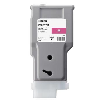 CANON PFI-207 M - originálna cartridge, purpurová, 300ml