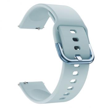 Bstrap Silicone remienok na Samsung Galaxy Watch Active 2 40/44mm, light blue (SSG002C04)