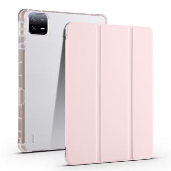 CRYSTAL Zaklápacie puzdro Xiaomi Pad 6S Pro ružové