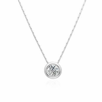 Agato Minimalistický strieborný náhrdelník AGT-N051W