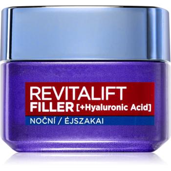 L’Oréal Paris Revitalift Filler vypĺňajúci nočný krém proti starnutiu 50 ml