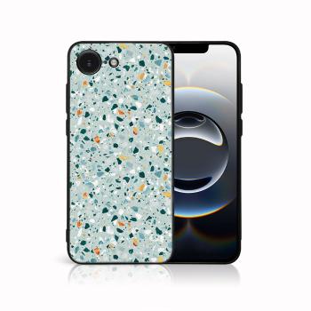 MY ART Ochranný kryt pre Apple iPhone 16e BLUE TERRAZZO (164)