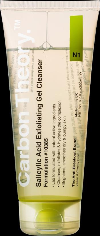 CARBON THEORY Salicylic Acid Exfoliating čistiaci gél 200 ml