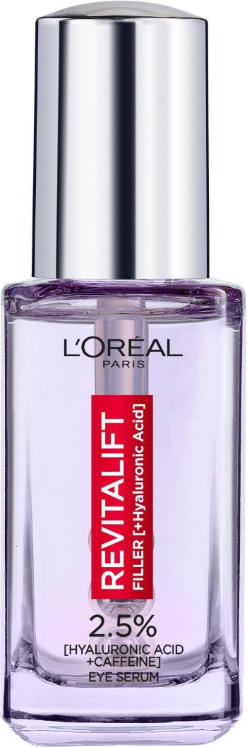 L'ORÉAL PARIS Očné sérum s 2,5% kyselinou hyaluronovou Revitalift Filler 20 ml