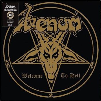 Venom (Band) - Welcome to Hell (Gold With Black Splatter Coloured) (LP)
