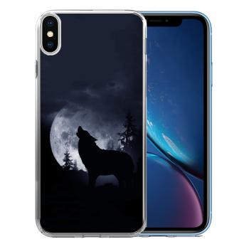 MY ART ochranný obal Apple iPhone X / XS WOLF (247)