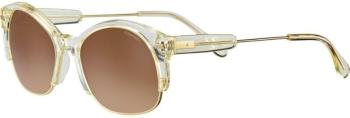 Serengeti Vinta Shiny Bold Gold Champagne Translucide/Mineral Polarized Drivers Gradient Lifestyle okuliare