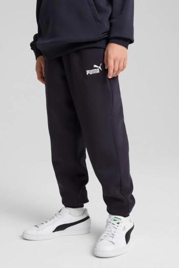 Detské tepláky Puma ESS No. 1 Logo Sweatpants FL B tmavomodrá farba, jednofarebné, 684912
