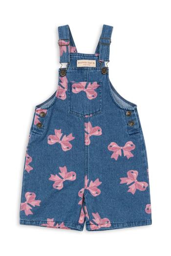 Detské bavlnené nohavice na traky Konges Sløjd MAGOT OVERALLS GOTS KS102442