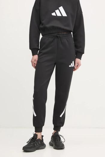 Tepláky adidas Z.N.E. čierna farba, s potlačou, JC9309