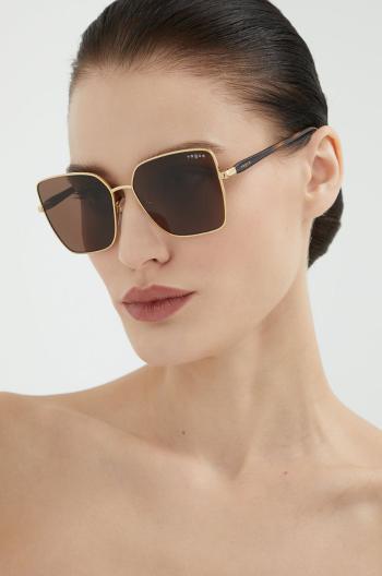 Slnečné okuliare VOGUE dámske, hnedá farba, 0VO4199S