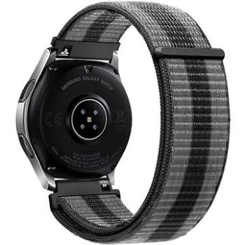 Eternico Airy Universal Quick Release 20 mm Elephant Gray with Black stripe (AET-UN20AY-ElGr)