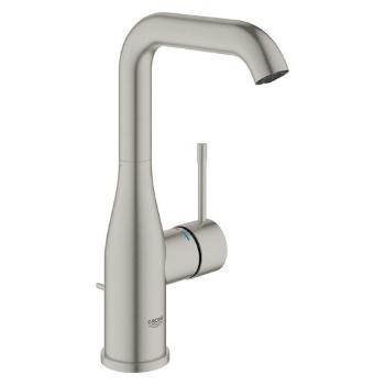 Vysoká umývadlová batéria GROHE Essence New s otočným ramienkom supersteel 32628DC1