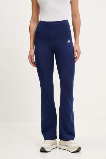 Legíny adidas Essentials tmavomodrá farba, jednofarebné, JD3073