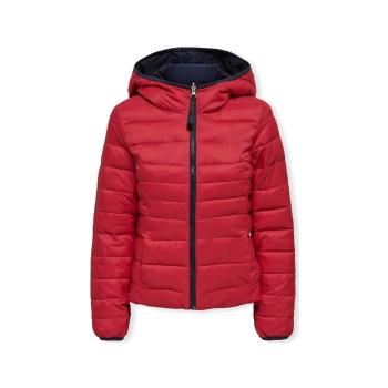 Only  Tahoe Reversible Jacket - Equestrian Red/Night Sky  Kabáty Červená