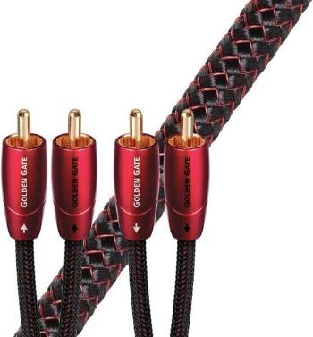 AudioQuest Golden Gate 2 m Červená Hi-Fi Audio kabel