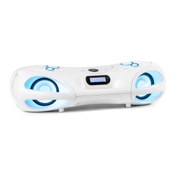 Auna Spacewoofer DAB Boombox, CD-prehrávač, DAB+, UKW, Bluetooth, diaľkové ovládanie, LED