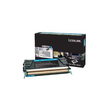 Lexmark 24B5701 azúrový (cyan) originálny toner