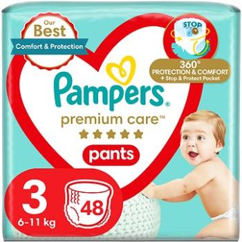 PAMPERS Pants Premium Care Midi veľ. 3 (48 ks) (8001090759795)