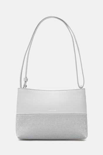 Kabelka Calvin Klein šedá farba, K60K613170