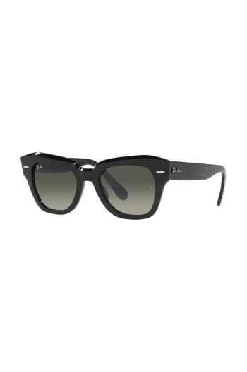 Okuliare Ray-Ban STATE STREET čierna farba, 0RB2186