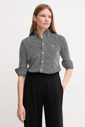 Bavlnená košeľa Polo Ralph Lauren slim, s klasickým golierom, 211910131