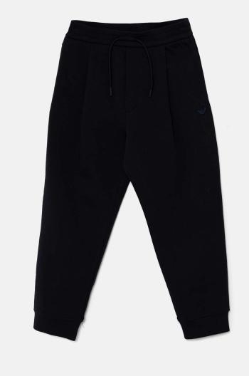 Detské tepláky Emporio Armani tmavomodrá farba, jednofarebné, 6D4PJF 1JHSZ