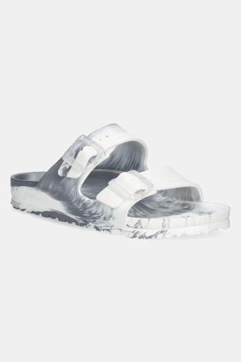 Šľapky Birkenstock Arizona EVA Metallic dámske, biela farba, 1029660