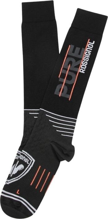 Rossignol Pure Womens Black M Lyžiarske ponožky