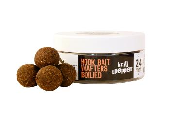 The one vyvážené boile hook bait wafters krill pepper - 24 mm