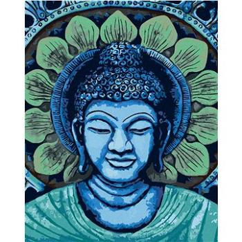 Maľovanie podľa čísel - Zelenomodrý budha (HRAbz33248nad)