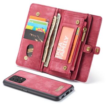 WALLET Ochranný kryt s peňaženkou 2v1 pre Samsung Galaxy A32 5G / M32 5G červený